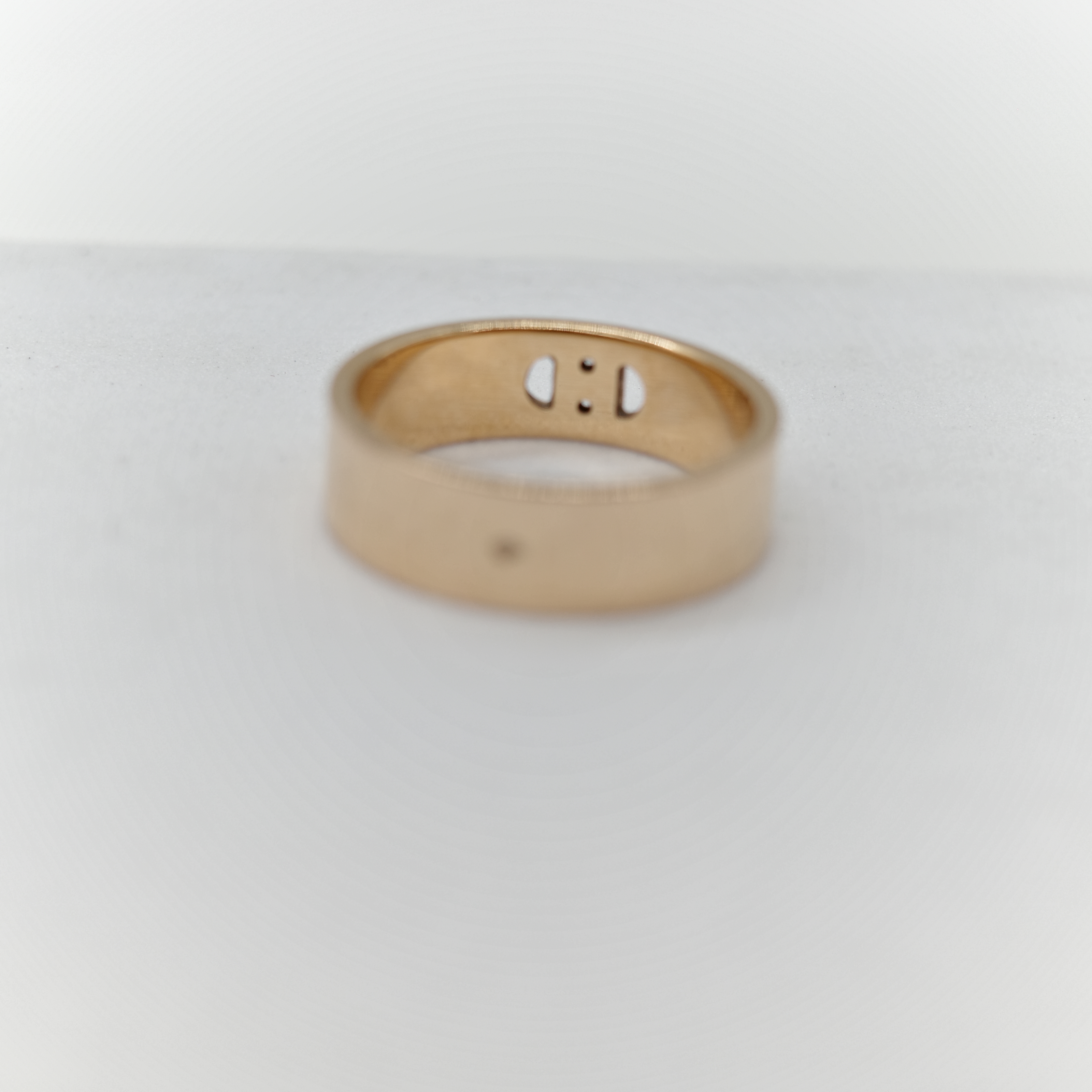 Hermès 愛馬仕 18K 金 H D'Ancre 鑽石 戒指 52 號-5