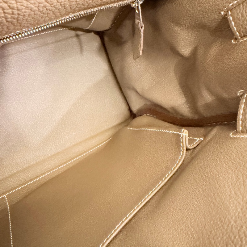 Hermès 大象灰 kelly35 Togo 皮銀釦方框o刻-20