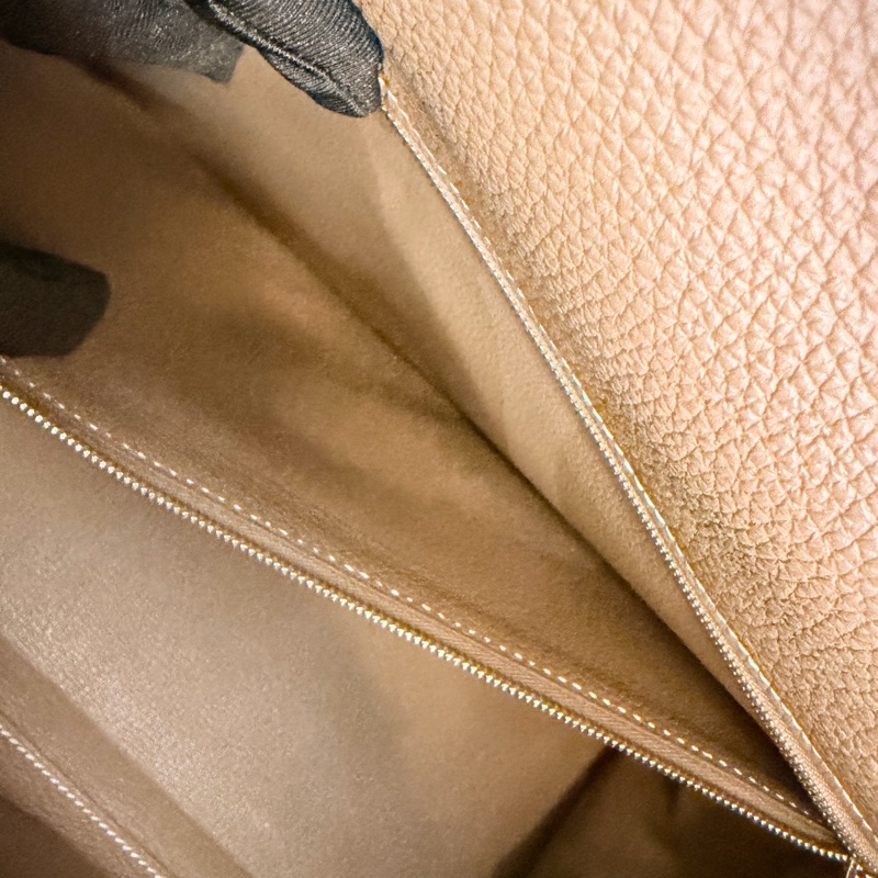 Hermès 大象灰 kelly35 Togo 皮銀釦方框o刻-28