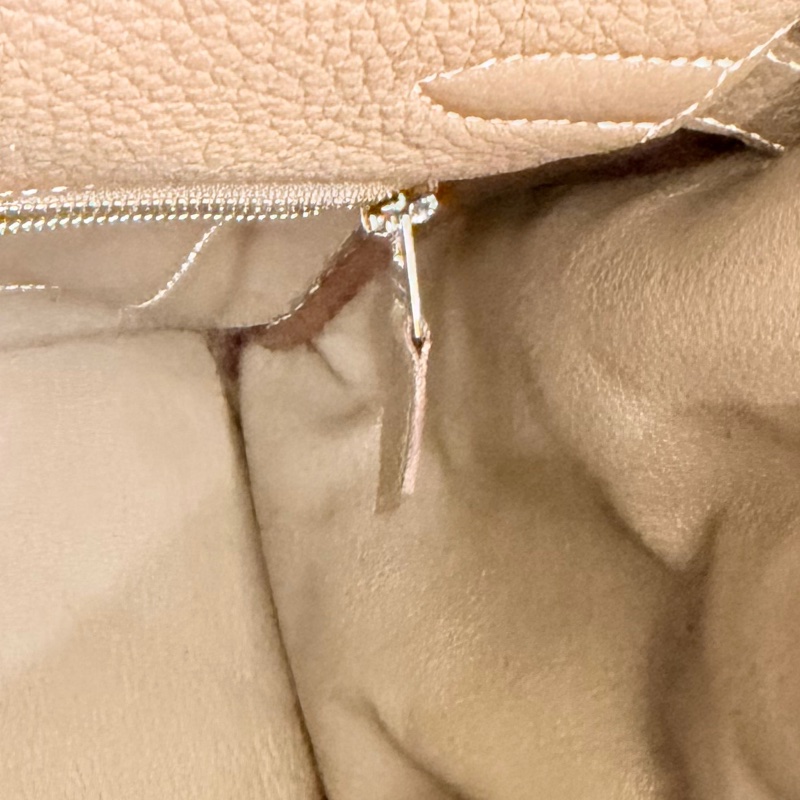 Hermès 大象灰 kelly35 Togo 皮銀釦方框o刻-29