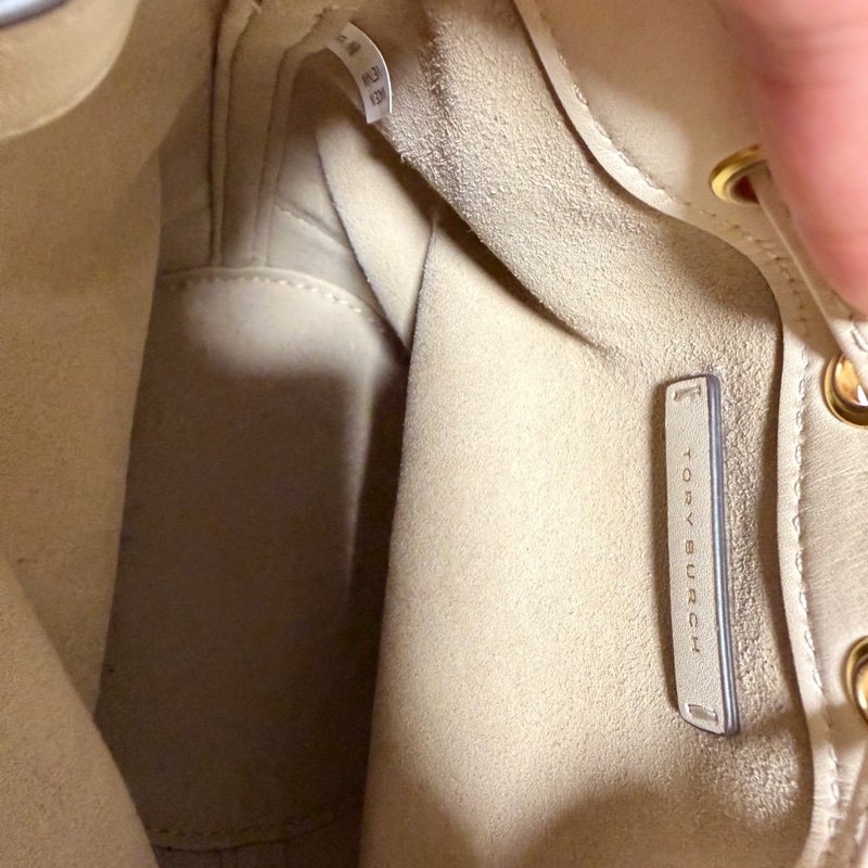ToryBurch經典水桶小包奶茶色-3