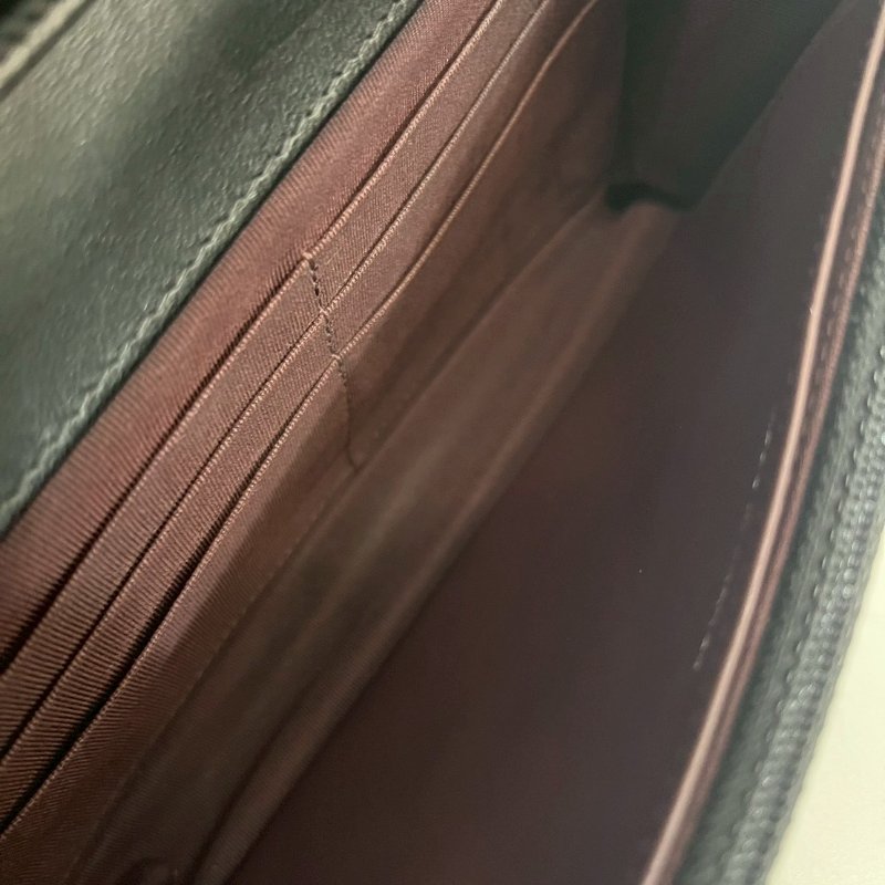 Chanel  WOC 黑銀-17