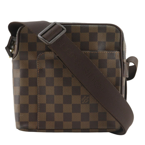 路易威登 Olaf PM 單肩包 N41442 Damier 帆布 2007 棕色 MI2047 男女通用