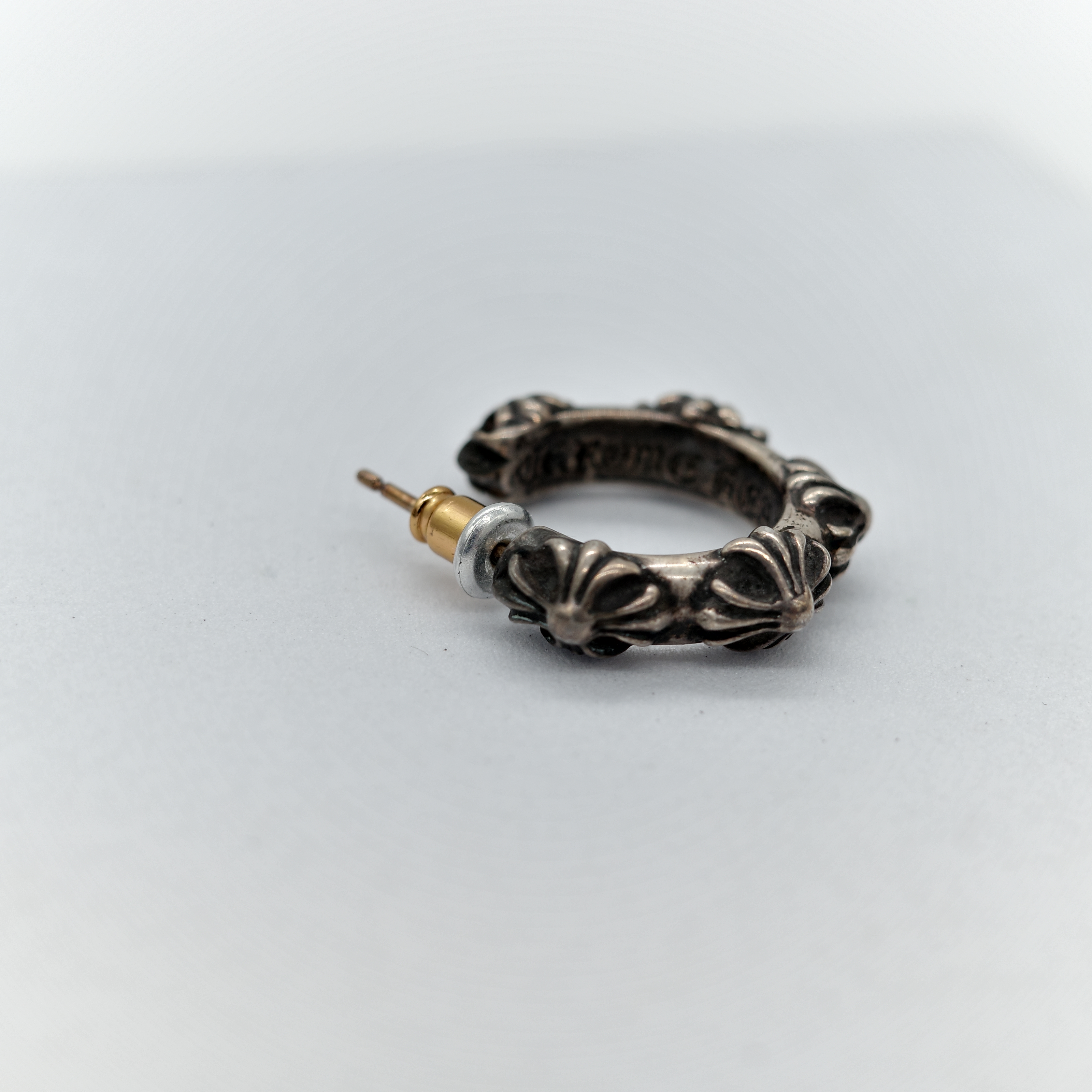 Chrome Hearts 克羅心 環狀 單邊耳環-5