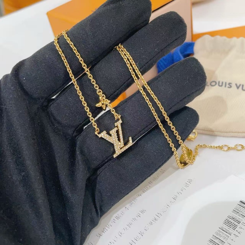 LV路易威登ICONIC logo項鍊-4