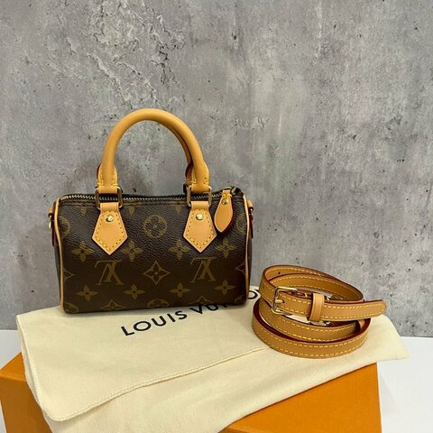 Louis Vuitton LV nano speedy晶片款