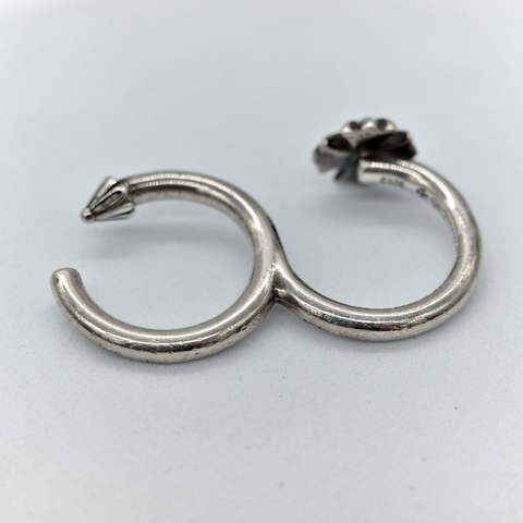 Chrome Hearts 克羅心 925純銀 CH Plus Double Ring
