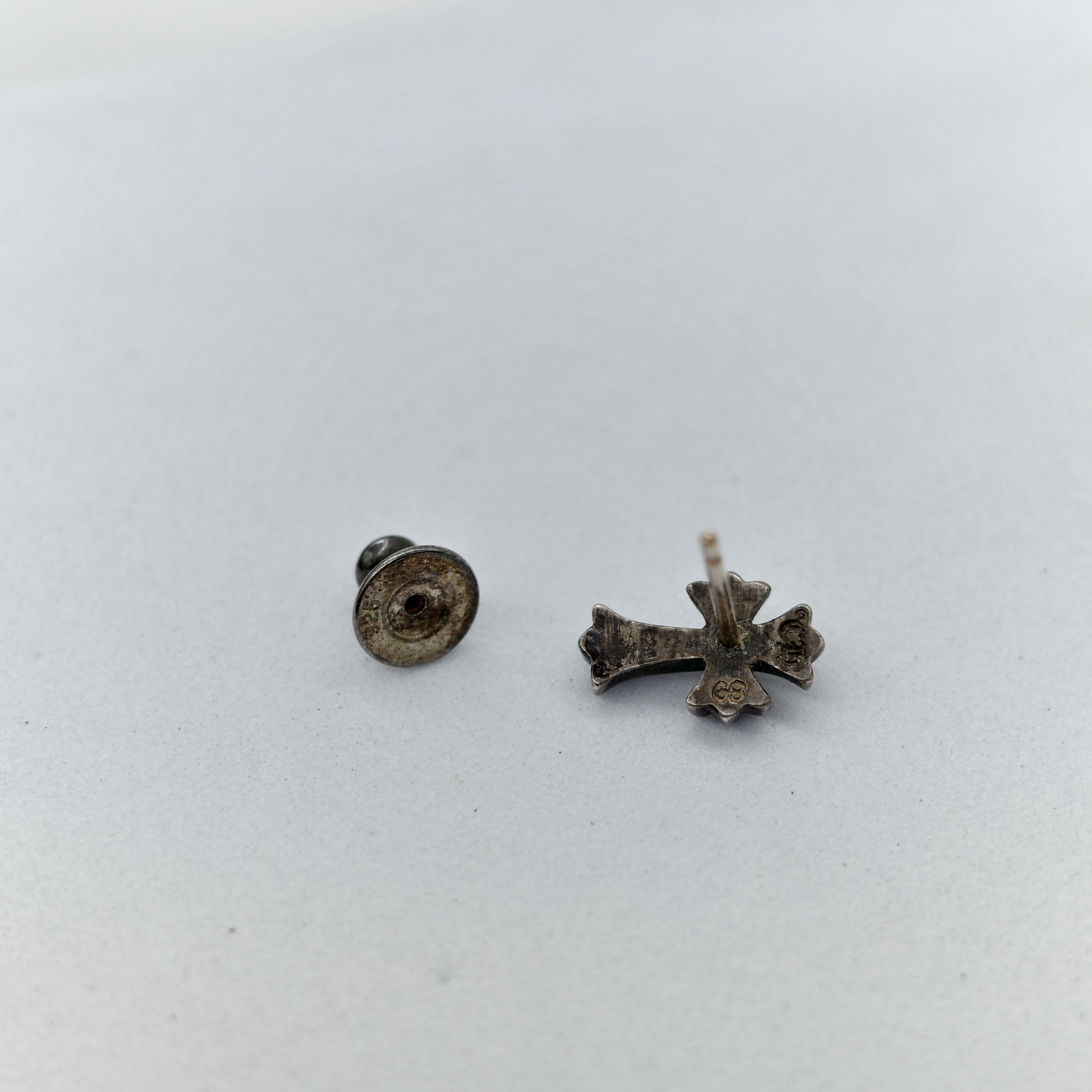 Chrome Hearts 克羅心 十字 單邊耳環-1