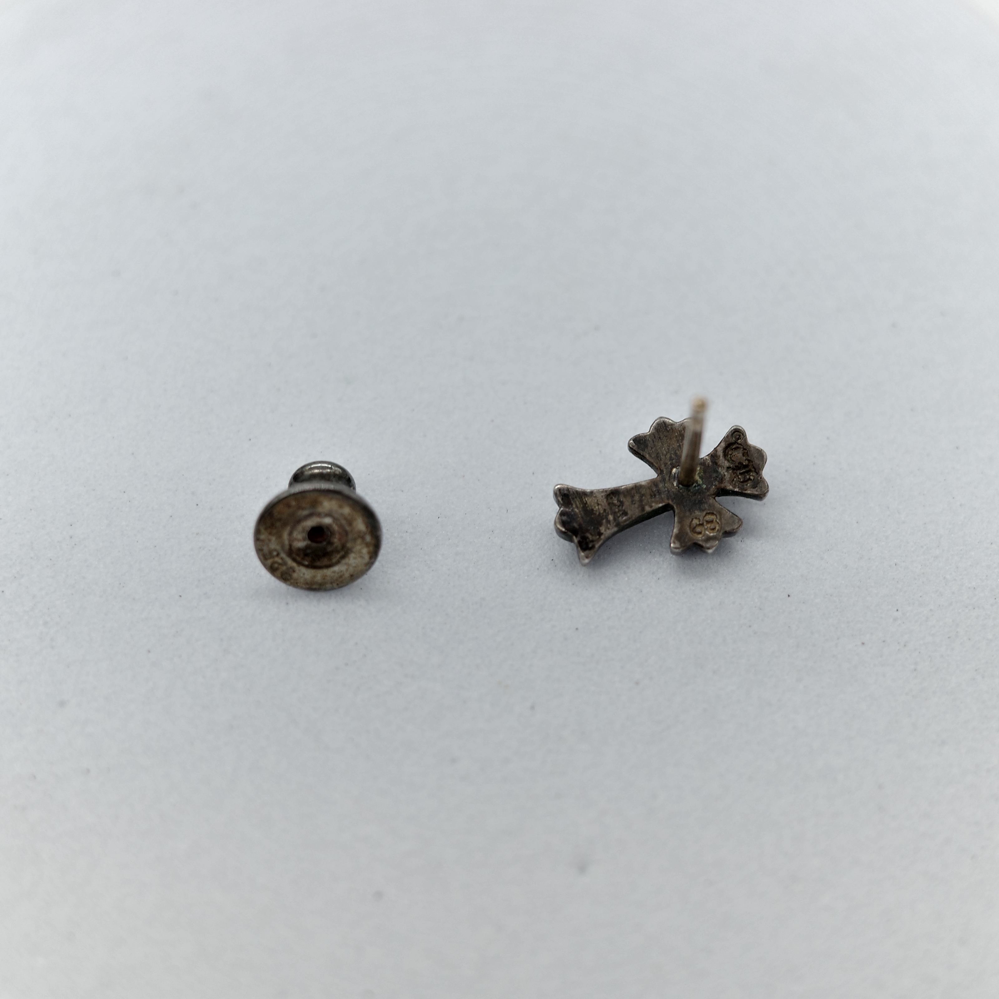 Chrome Hearts 克羅心 十字 單邊耳環-2