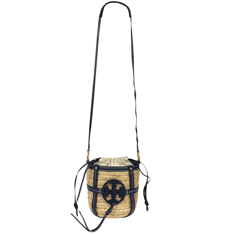 TORY BURCH 草編 斜揹袋-1