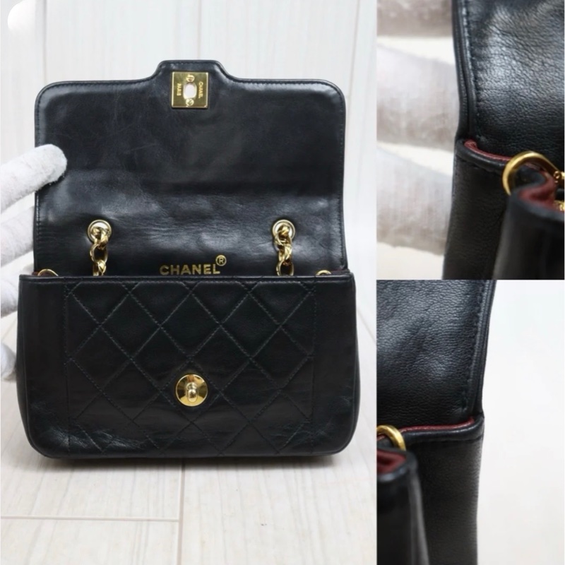 「JL精品代購」9新 Chanel 香奈兒 mini 戴妃包-7
