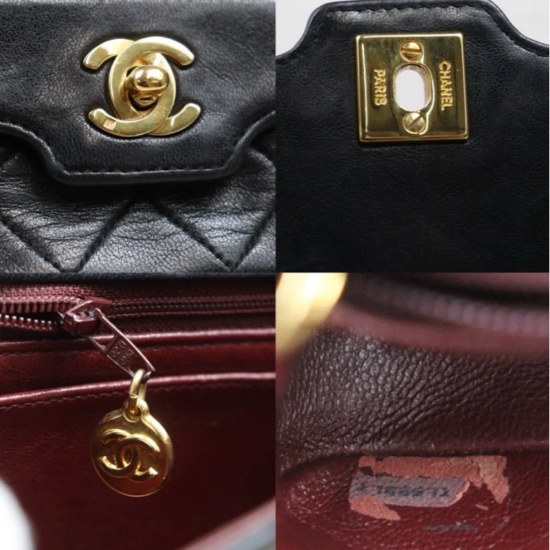 「JL精品代購」9新 Chanel 香奈兒 mini 戴妃包-9