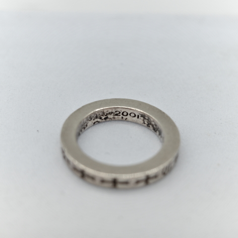 Chrome Hearts 克羅心 純銀 十字架 Spacer 戒指
