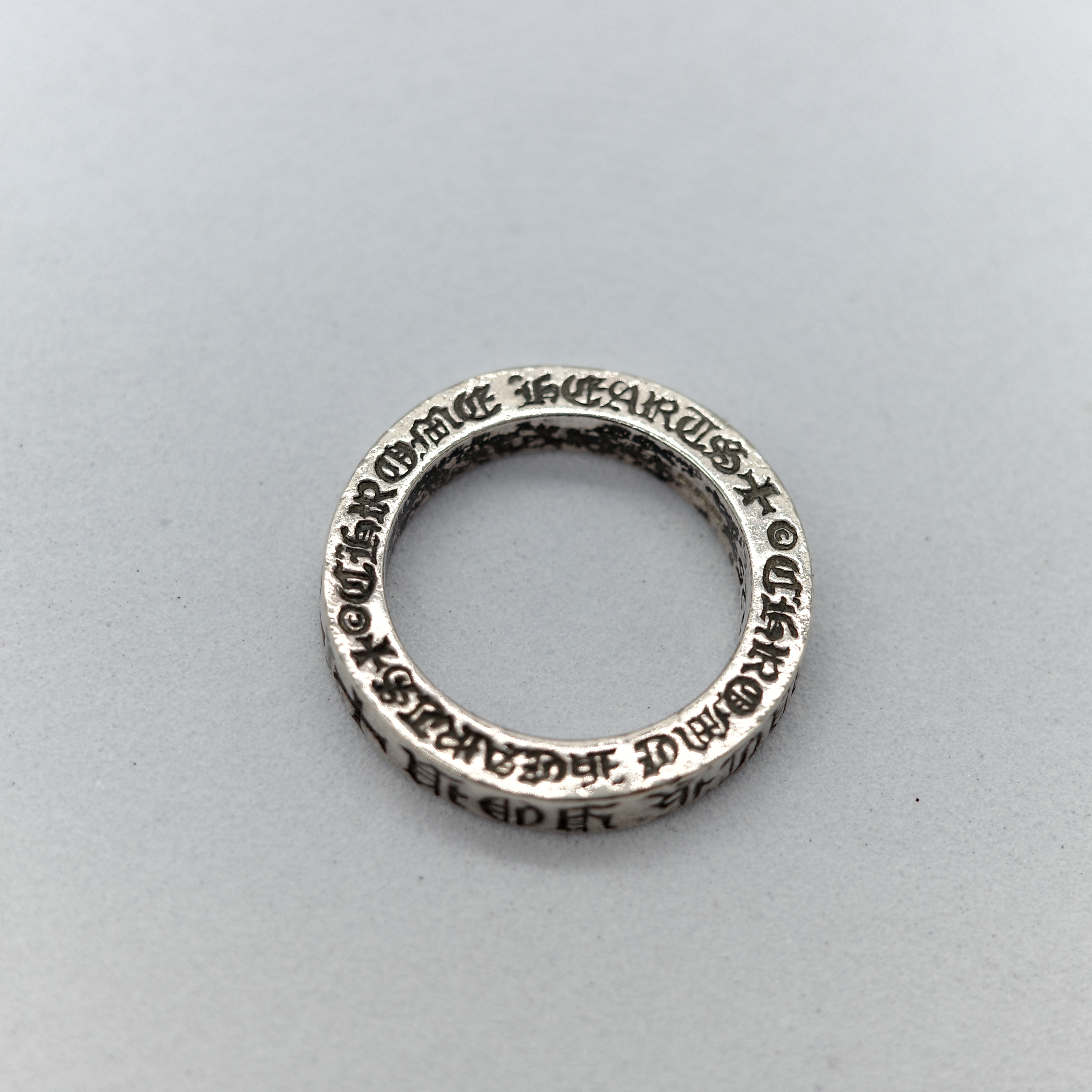 Chrome Hearts 克羅心 純銀 十字架 Spacer 戒指-1