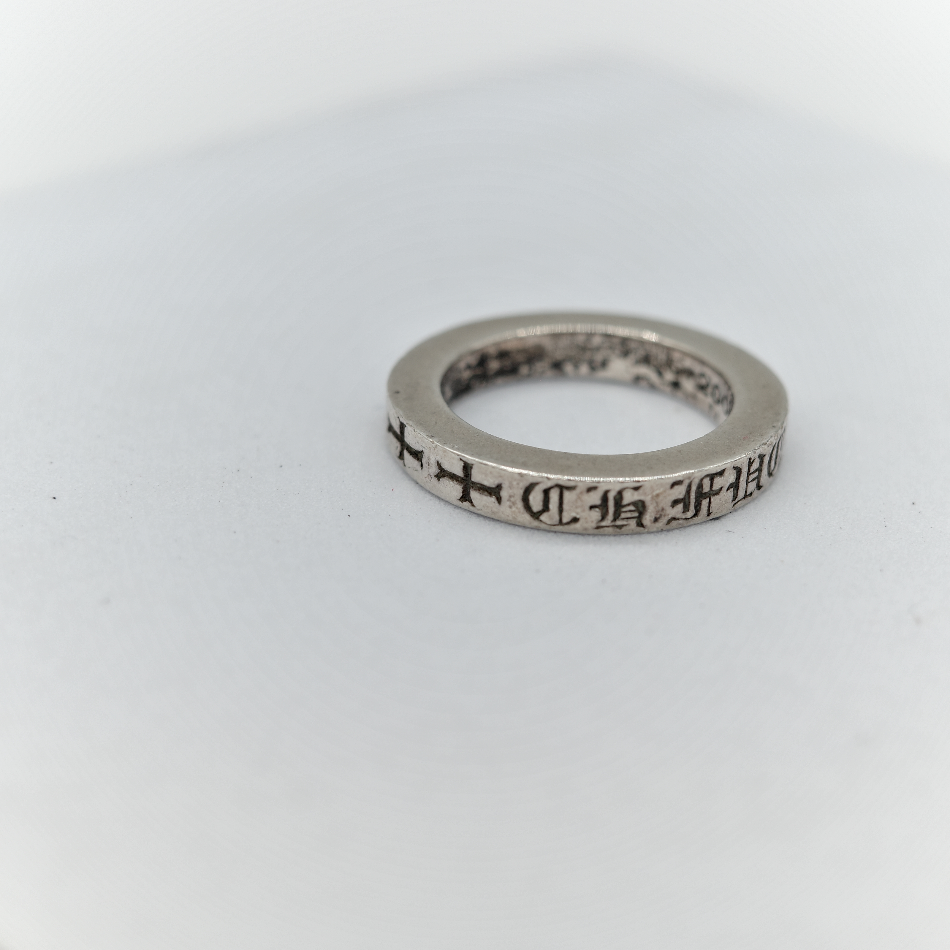 Chrome Hearts 克羅心 純銀 十字架 Spacer 戒指-3