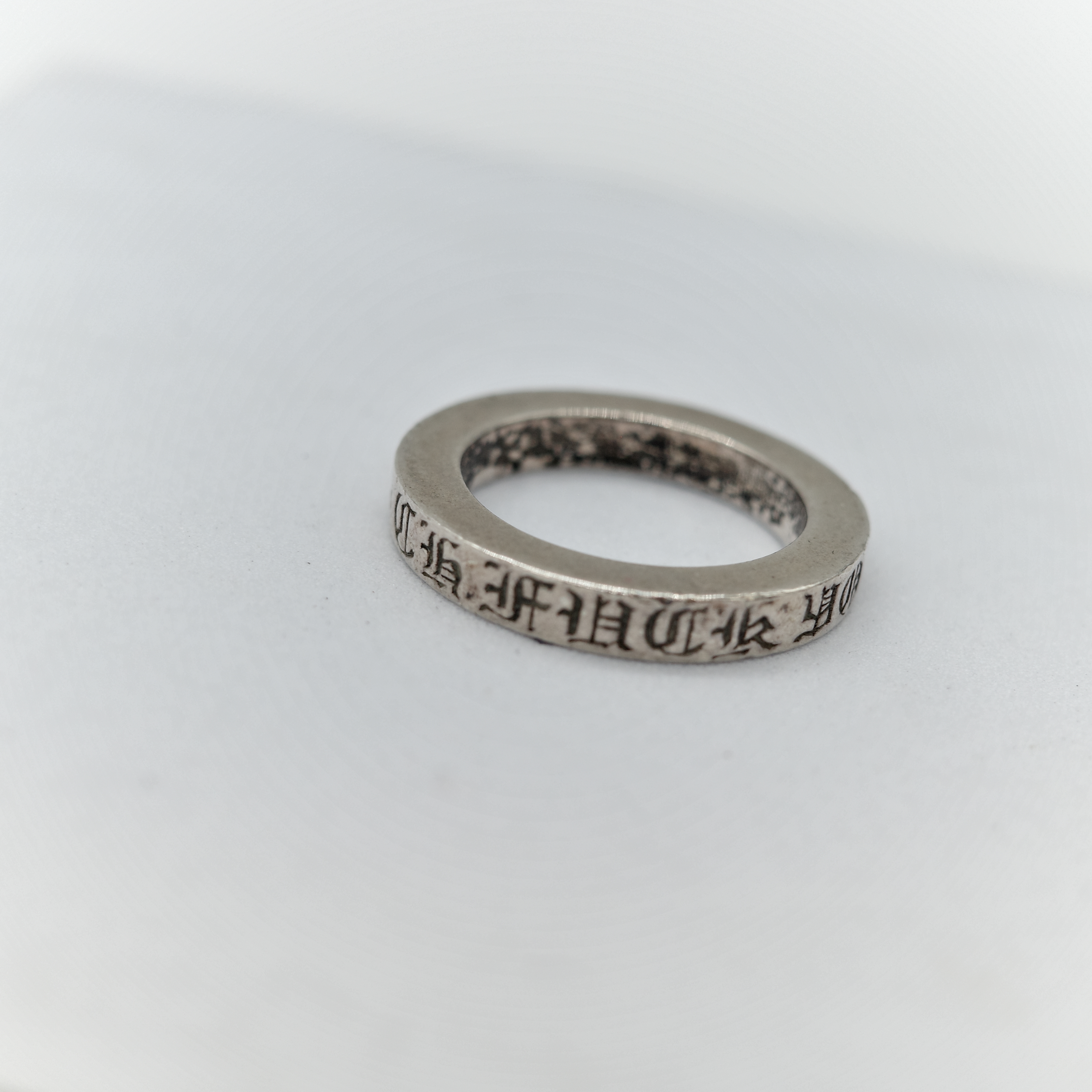 Chrome Hearts 克羅心 純銀 十字架 Spacer 戒指-4