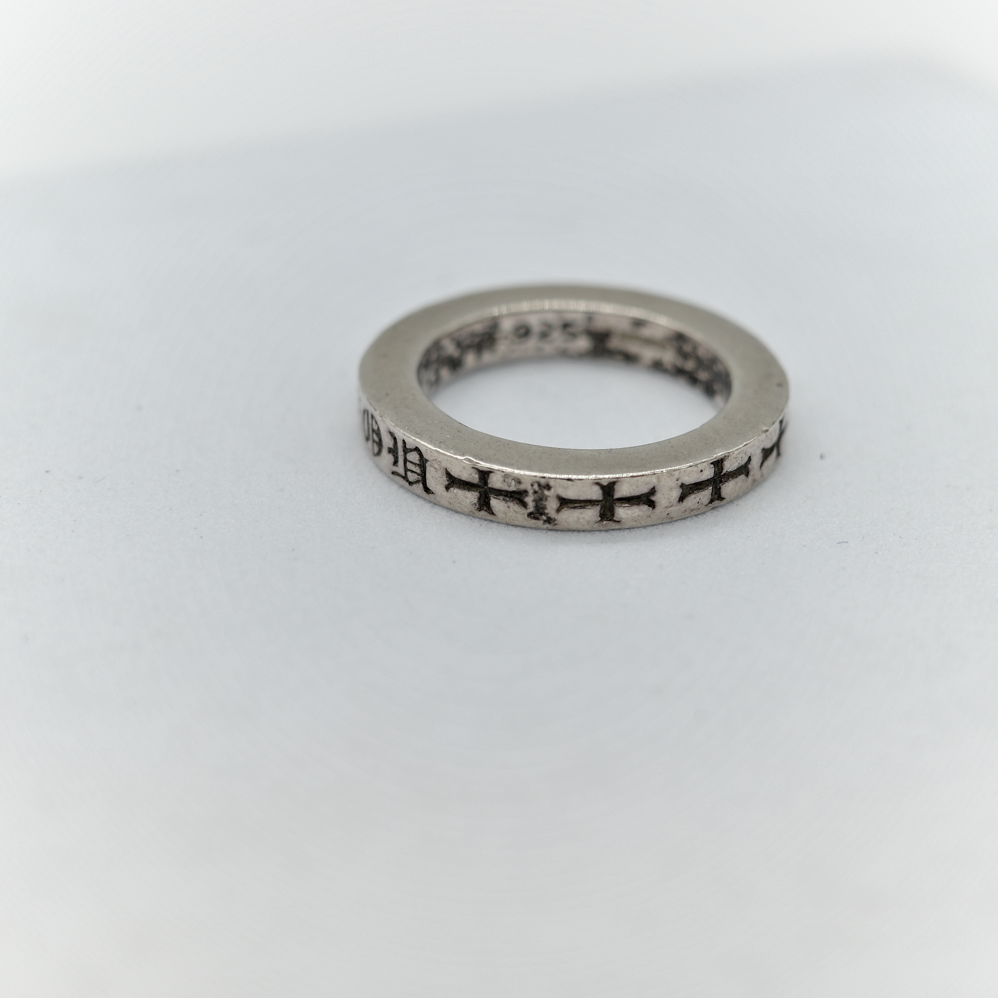 Chrome Hearts 克羅心 純銀 十字架 Spacer 戒指-6