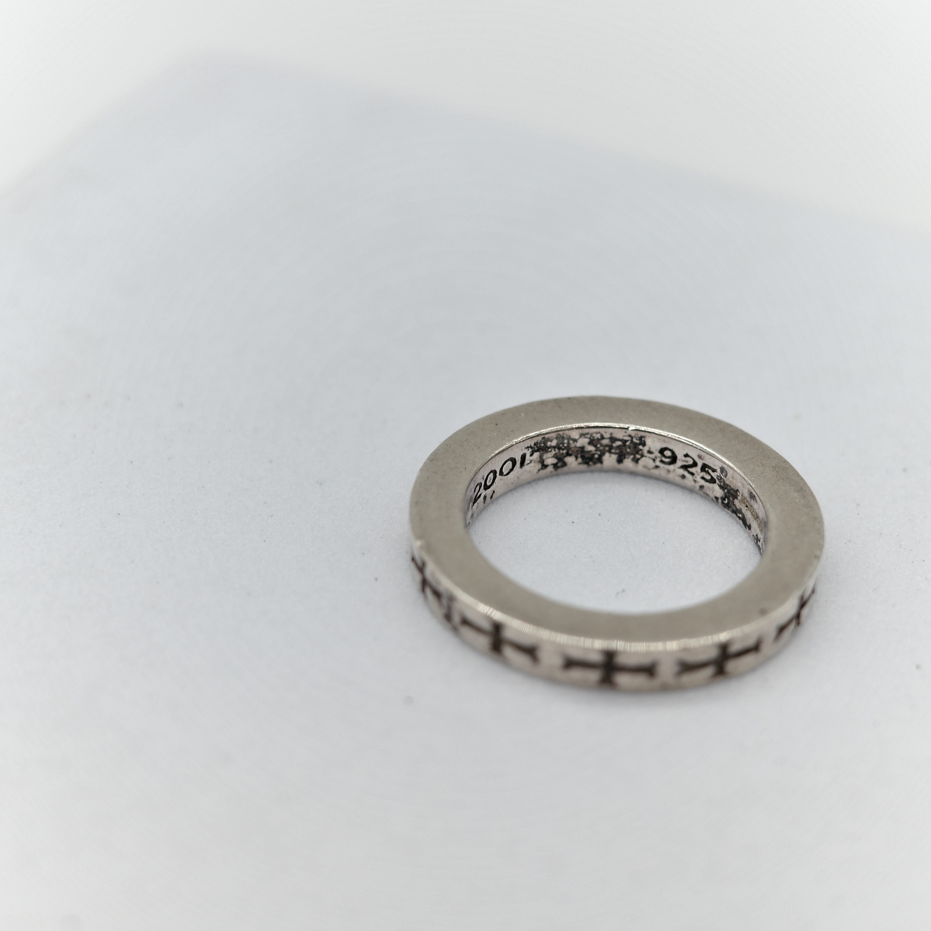 Chrome Hearts 克羅心 純銀 十字架 Spacer 戒指-9