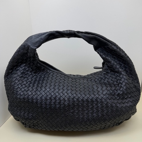 BV 葆蝶家 黑色 baby blue大號編織 和尚包單肩腋下包 底50cm