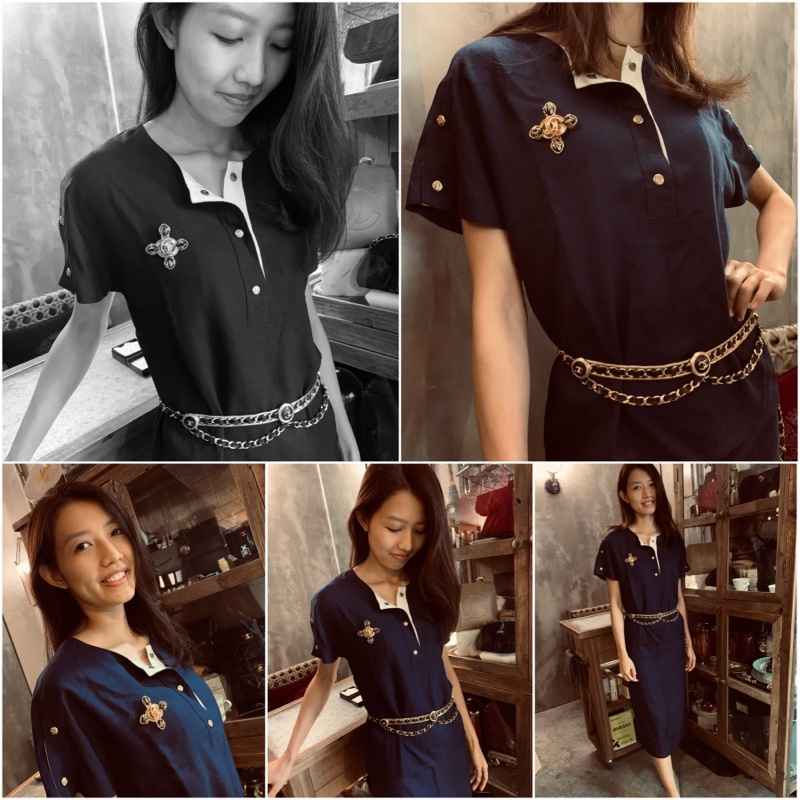 95A 1995 Chanel Vintage CC Logo Cross Black Pearl Brooch Pin 24K Gold Plated 十字黑珍珠香奈兒標誌心口針-7