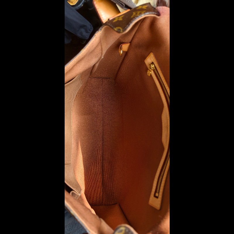 【經典絕版】LV Louis Vuitton M45257 原花掀蓋斜背包/公事包-附原廠盒-16