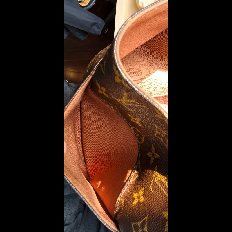 【經典絕版】LV Louis Vuitton M45257 原花掀蓋斜背包/公事包-附原廠盒-18