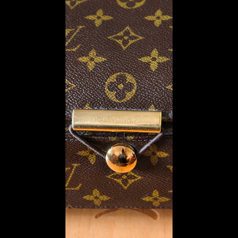 【經典絕版】LV Louis Vuitton M45257 原花掀蓋斜背包/公事包-附原廠盒-23