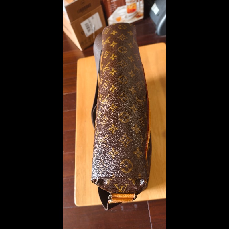 【經典絕版】LV Louis Vuitton M45257 原花掀蓋斜背包/公事包-附原廠盒-28