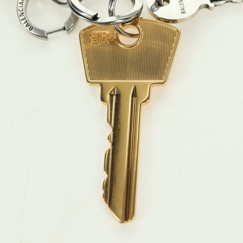 【日本直送】BALENCIAGA Old School Pierce 金屬銀色金色正品 bs35093SAM-18