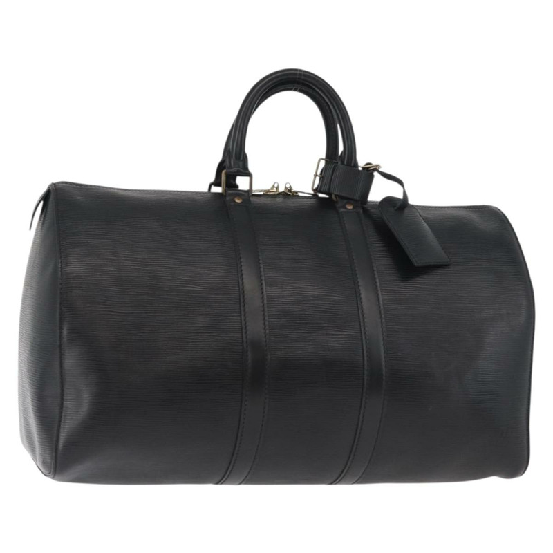 【日本直送】路易威登 Epi Keepall 45 波士頓包 黑色 M42972 LV 正品 179739A-0