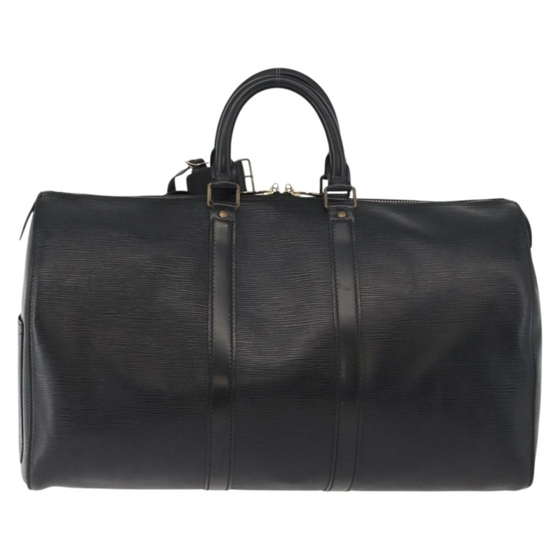 【日本直送】路易威登 Epi Keepall 45 波士頓包 黑色 M42972 LV 正品 179739A-1