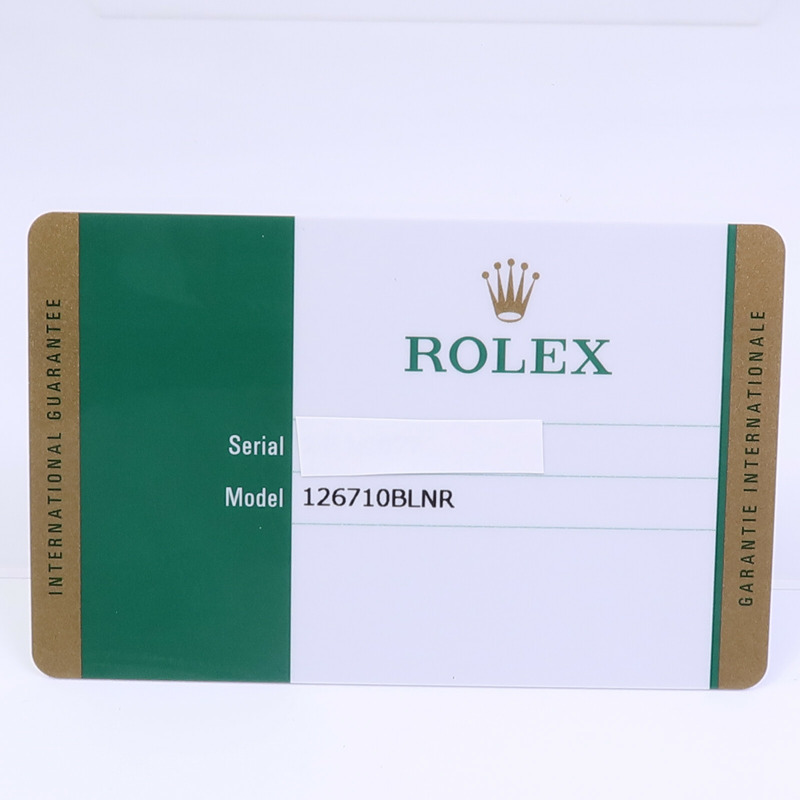 ROLEX GMT Master II 126710BLNR-16