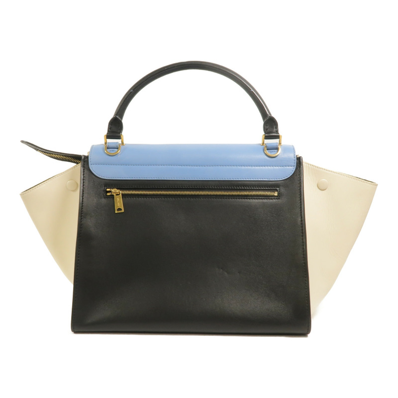 CELINE 牛皮皮革Trapeze手挽肩背兩用袋-1