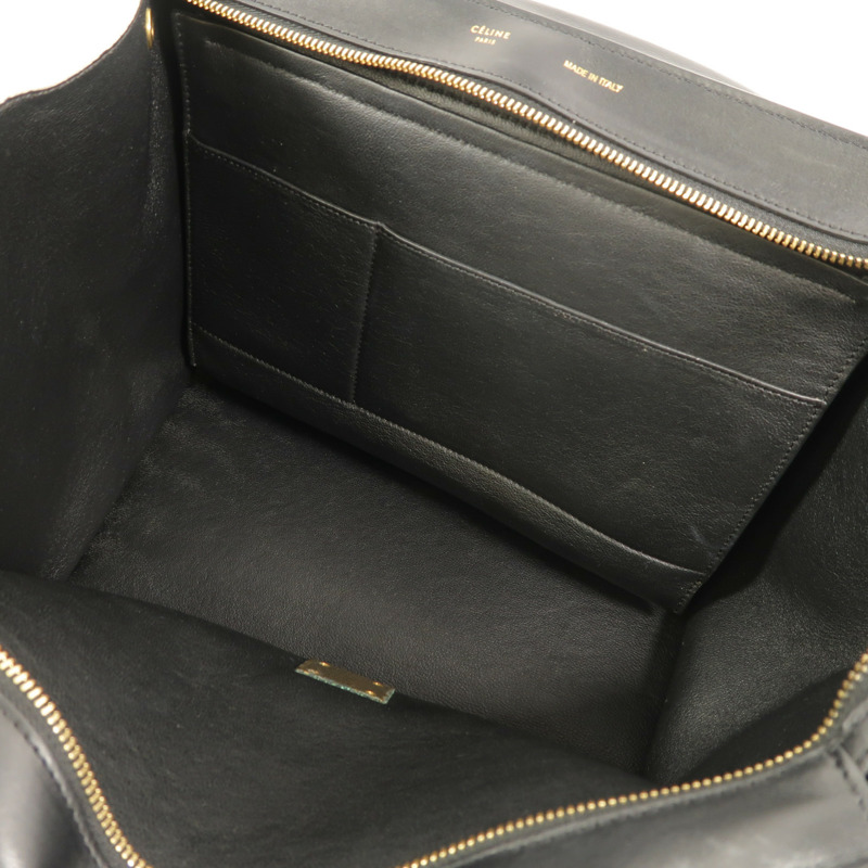 CELINE 牛皮皮革Trapeze手挽肩背兩用袋-4