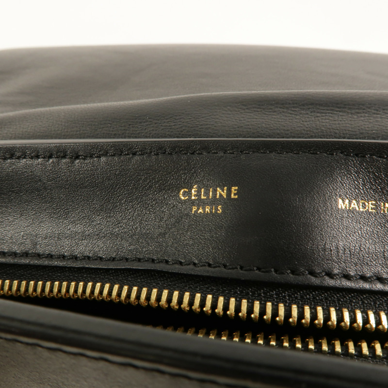 CELINE 牛皮皮革Trapeze手挽肩背兩用袋-5