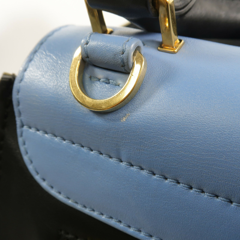 CELINE 牛皮皮革Trapeze手挽肩背兩用袋-18