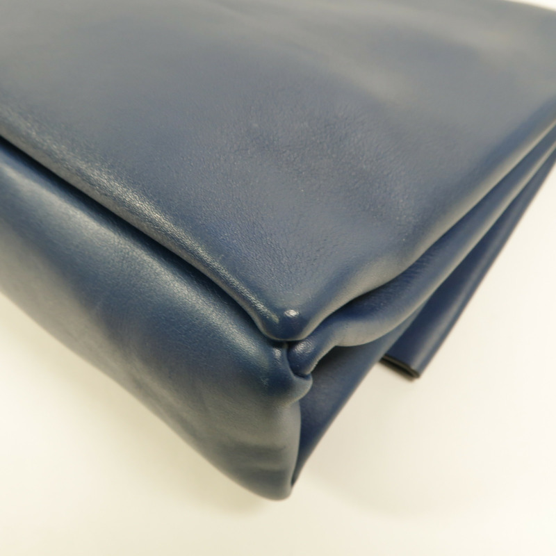 CELINE 牛皮皮革Blade Flap Bag肩背袋-12