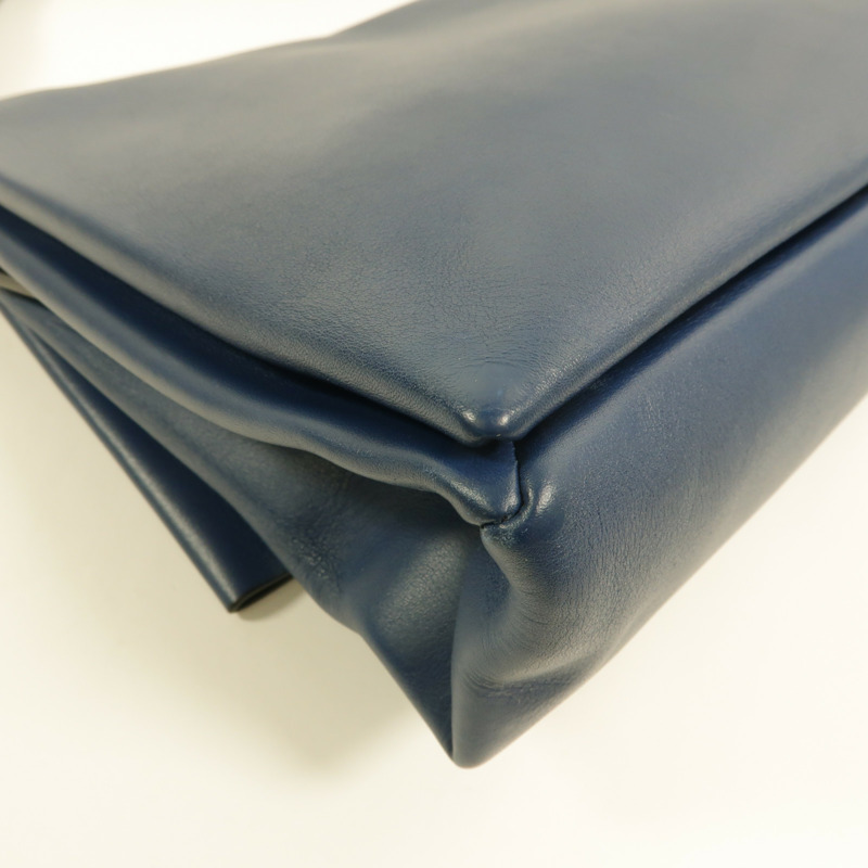 CELINE 牛皮皮革Blade Flap Bag肩背袋-13