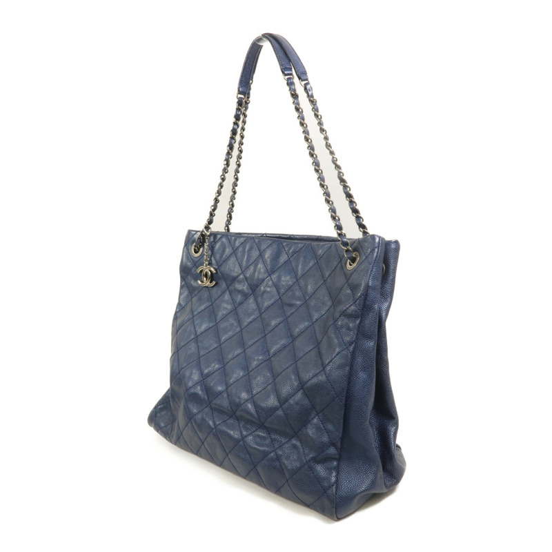 CHANEL 牛皮皮革Chain Shoulder鏈帶肩背袋-2