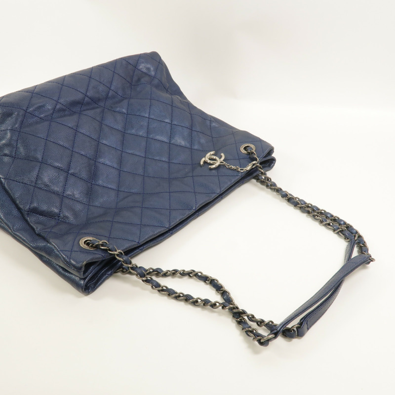 CHANEL 牛皮皮革Chain Shoulder鏈帶肩背袋-7