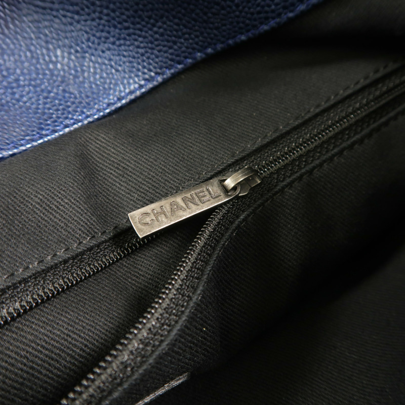 CHANEL 牛皮皮革Chain Shoulder鏈帶肩背袋-15