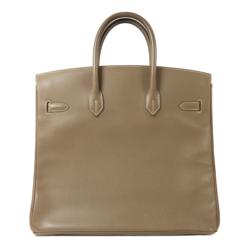 HERMES Epsom皮革Haut A Courroies 36手挽袋Etoupe-1