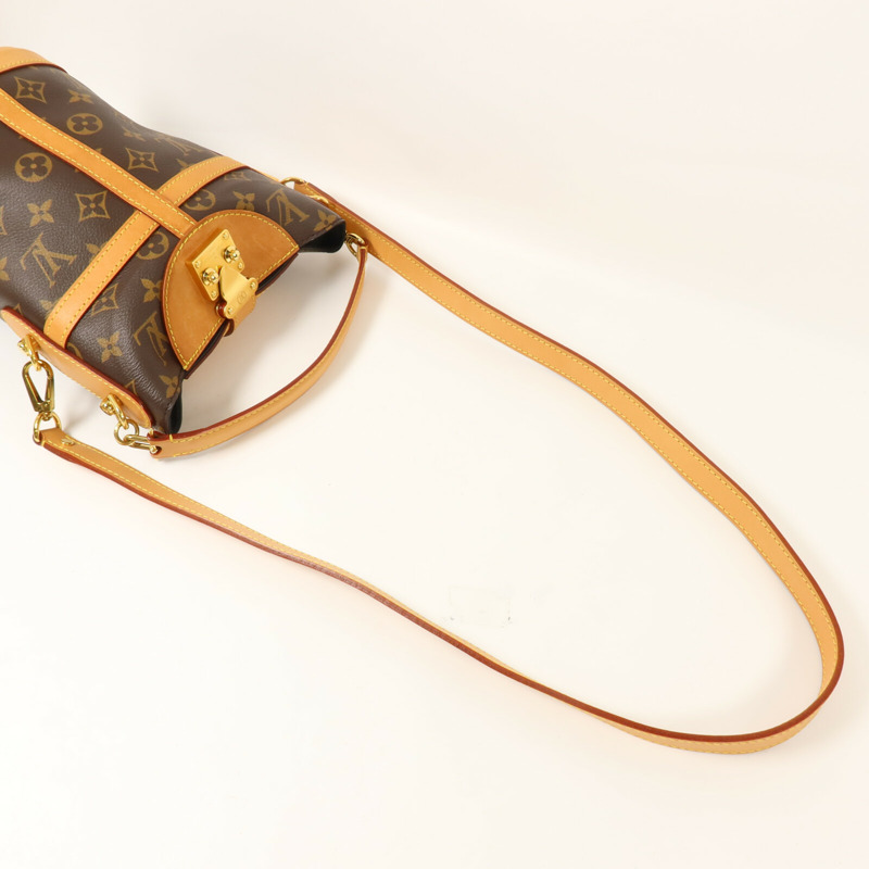 LOUIS VUITTON Monogram Duffle Bucket手挽肩背兩用袋-7