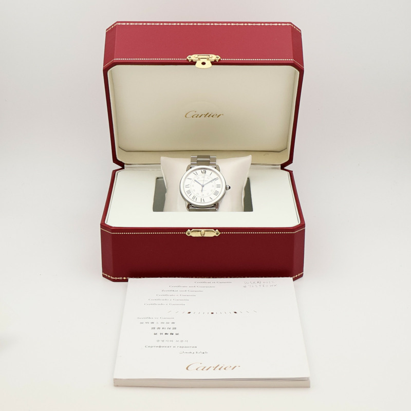 CARTIER Round Solo WSRN0012-10