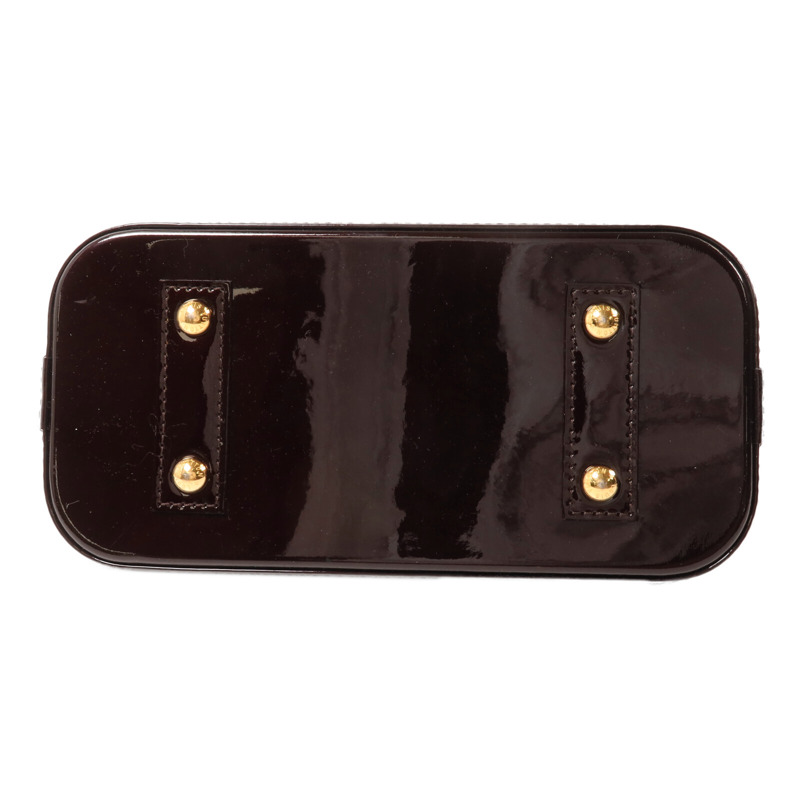 LOUIS VUITTON Monogram Vernis Alma BB手挽肩背兩用袋-3