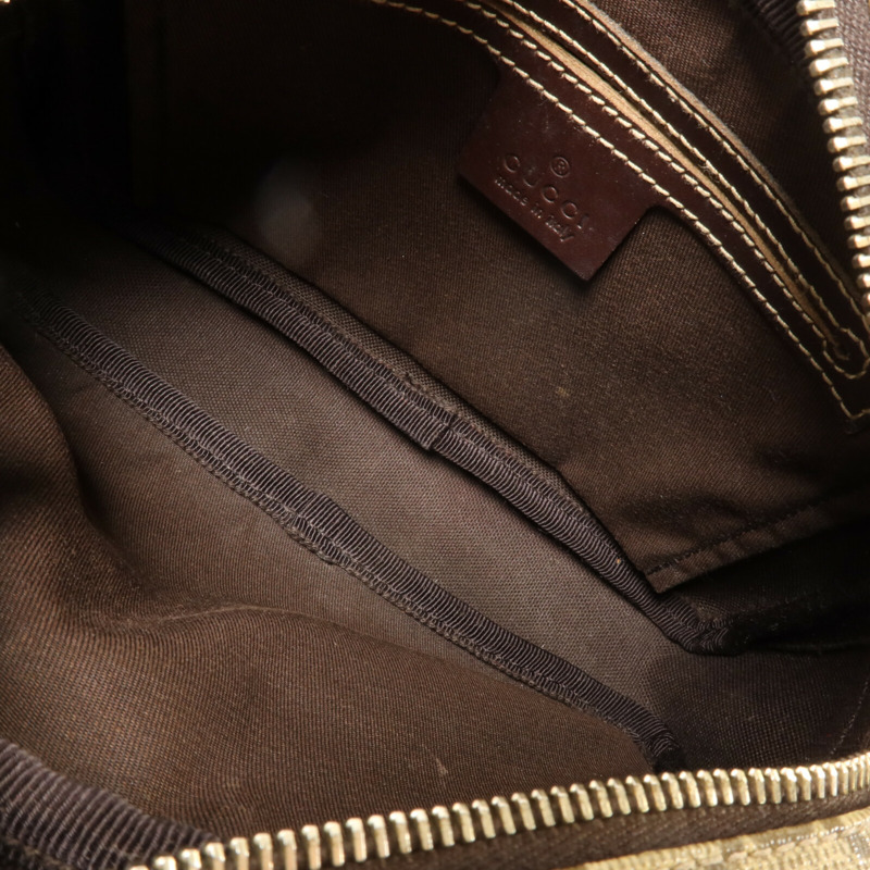GUCCI 塗層帆布Shoulder Bag肩背袋-4