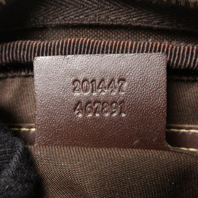 GUCCI 塗層帆布Shoulder Bag肩背袋-5
