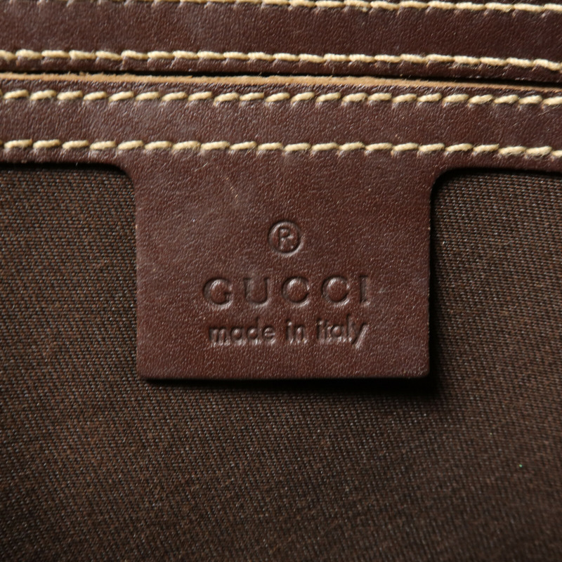 GUCCI 塗層帆布Shoulder Bag肩背袋-6