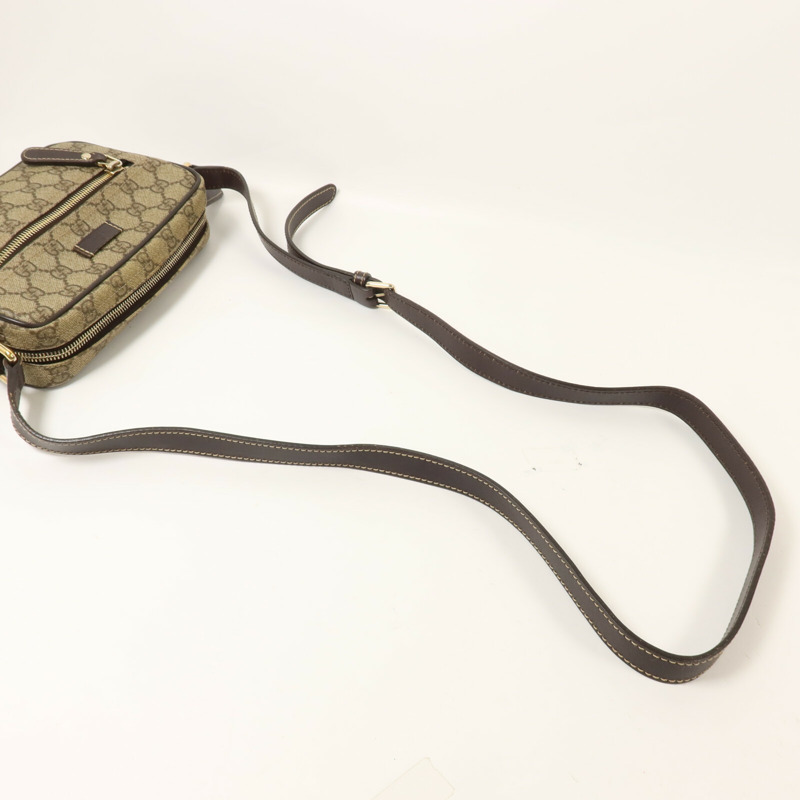 GUCCI 塗層帆布Shoulder Bag肩背袋-7