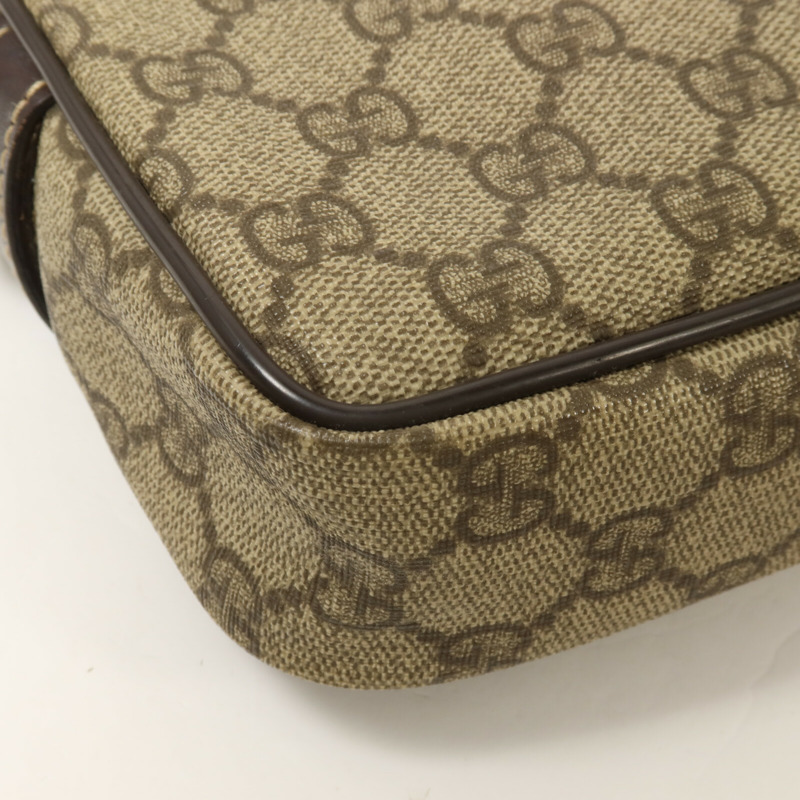 GUCCI 塗層帆布Shoulder Bag肩背袋-11